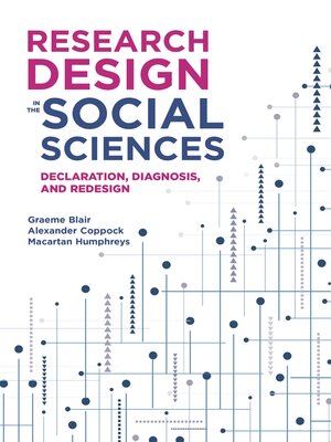 cover image of Research Design in the Social Sciences